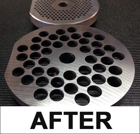 再刃付け後の刃の写真